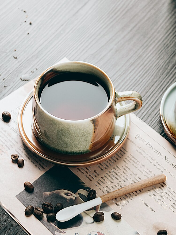 MCJ-Modern Ceramic Cup Coffee Cup Set Ceramic Water Cup Mug Office Cup (12)