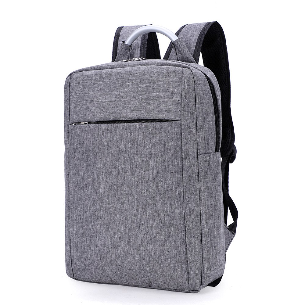 Dobbelt skulder kvindelig usb afslappet computer rygsæk rejse skoletaske med stor kapacitet