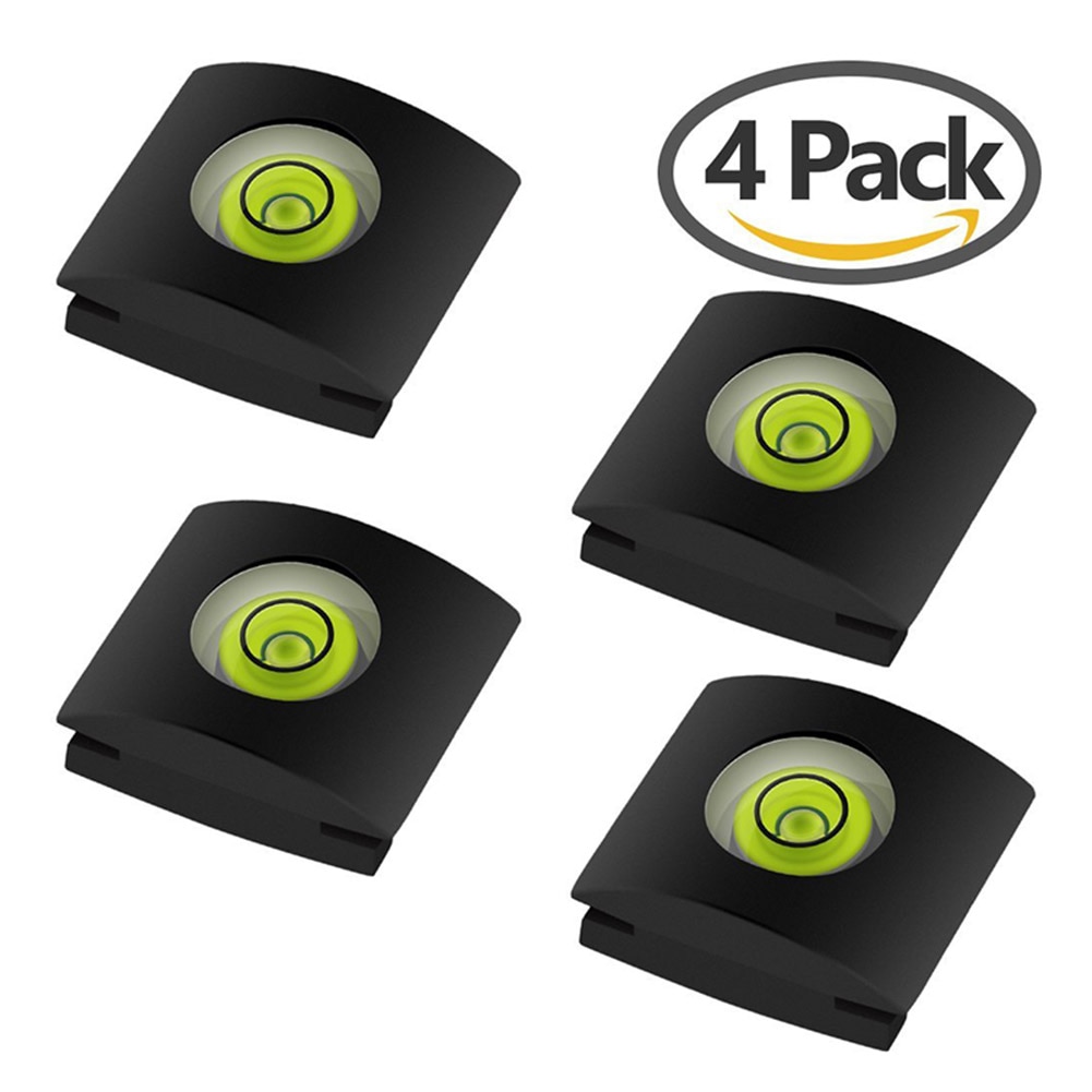 4 Pcs/Set Camera Bubble Spirit Level Shoe Protector Cover For Sony A6000 Canon DSLR GK99