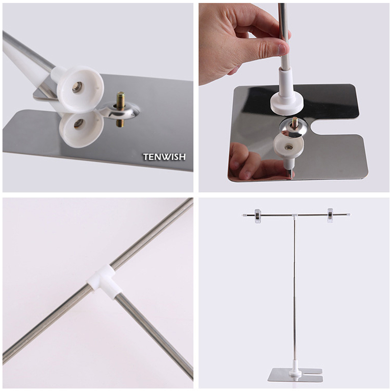 TENWISH Tabletop Backdrop Stand Backgound Support for Photographic Studio Video Scene Poster Holder Billboard Display Rack