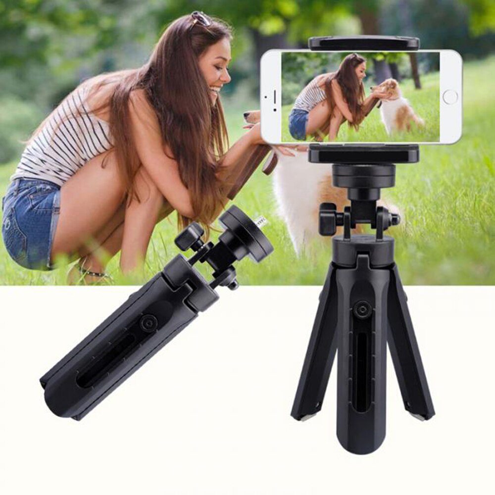 Shockproof Foldable 360 Degree Rotation Mini Desktop Tripod Lightweight Bracket