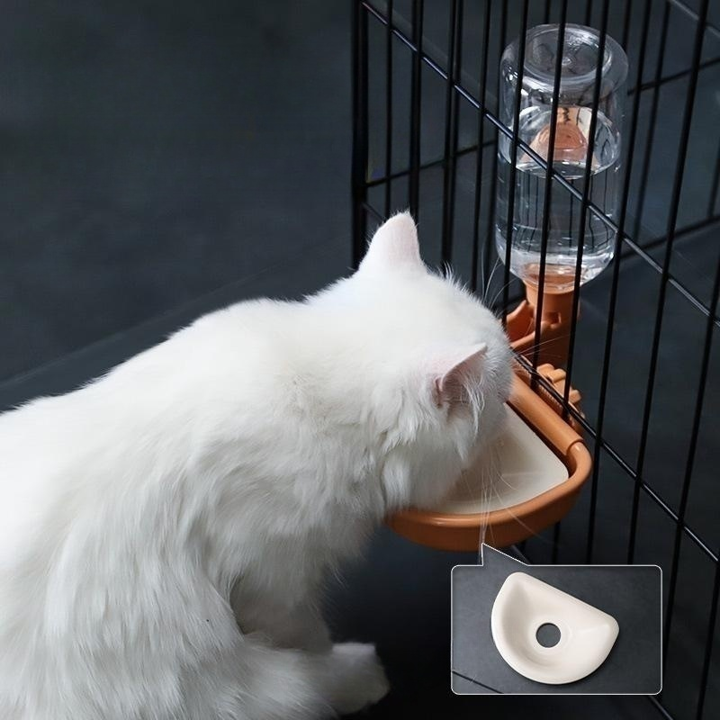 Automatische Pet Bowls Katze Käfig Hängen Wasser Flasche Spender Schüssel Für Welpen Katzen Kaninchen Hund Fütterung Produkt Pet Liefert
