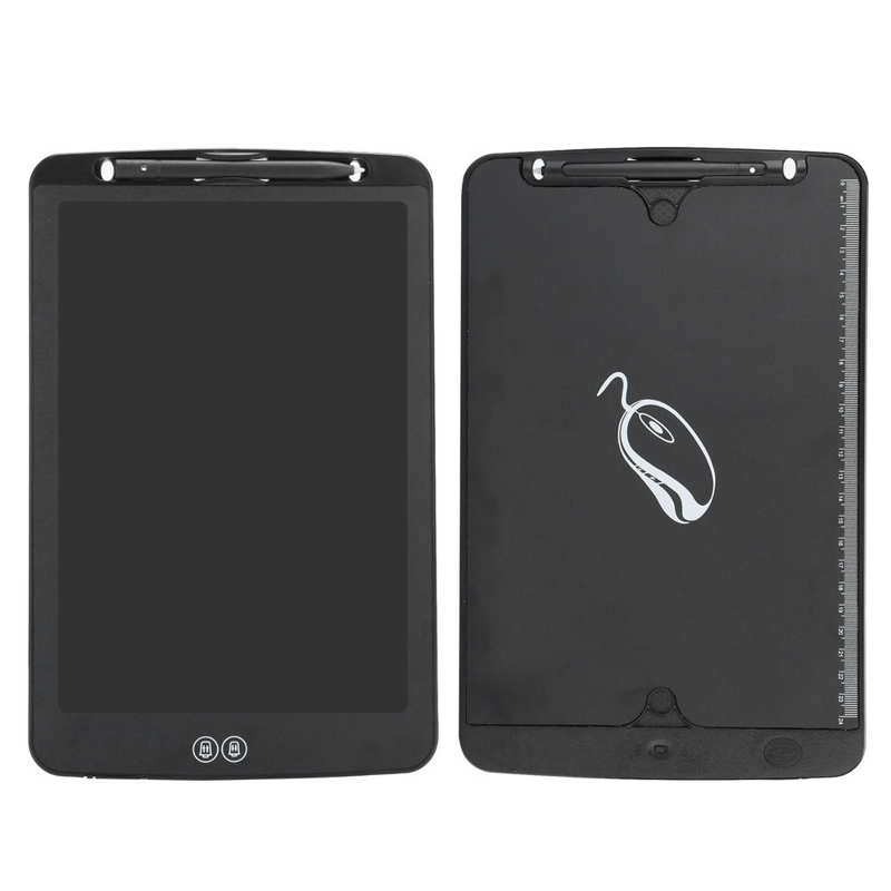 digital tablets micro usb 12in LCD Writing Tablet Split Screen Electronic Drawing Board Ruler Mouse Pad Black digital tablets