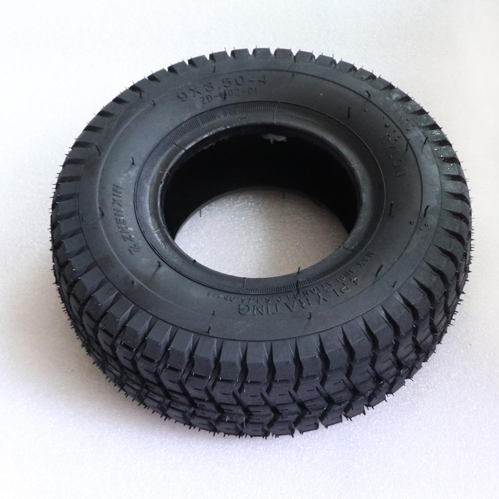 Pneu de 9 pouces 9x3,50-4 pour Tricycle électrique, pneu de 9 pouces pour trottinette électrique: only out tyre
