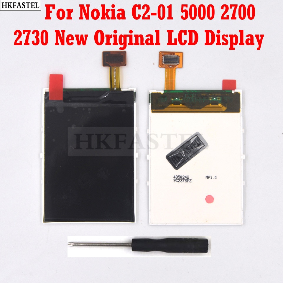 HKFASTEL Voor Nokia C2-01 5220 3610 7100S 7210C 2700 2730 5130 5000 Originele Mobiele Telefoon LCD-SCHERM digitizer scherm tool