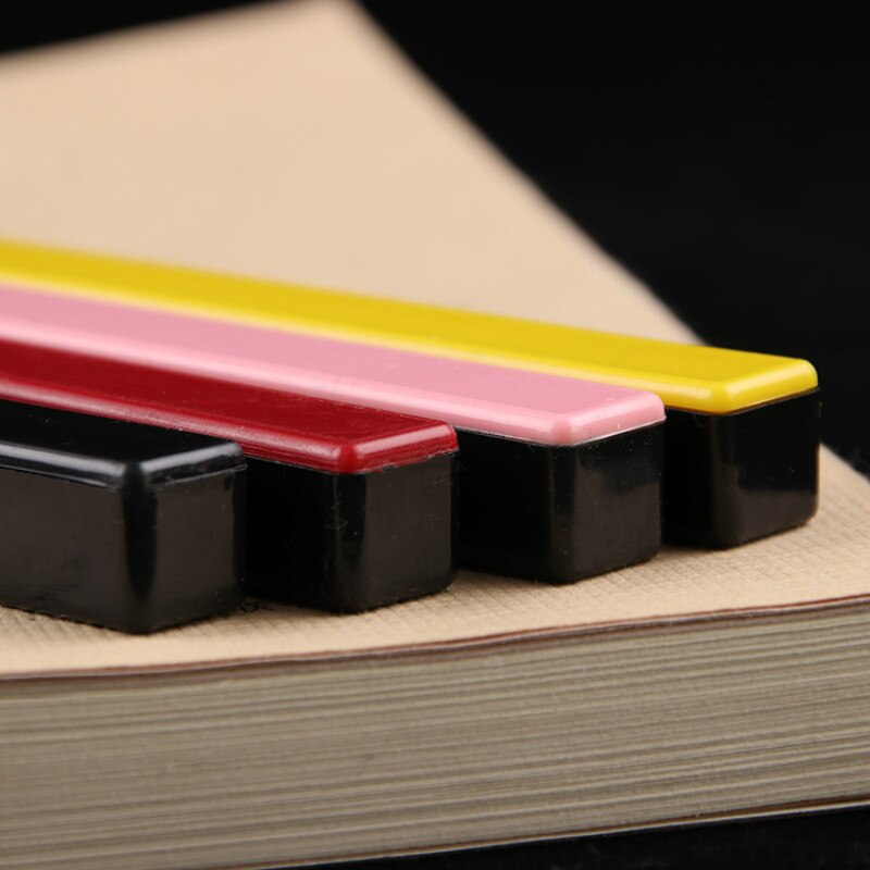 Eenvoudige Metalen Abs Paperweights Studenten Presse-papier Chinese Kalligrafie Schilderen Paperweights Kleurrijke Papier Drukken Pisapapeles