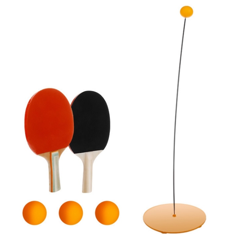 Table Tennis Trainer - Elastic Flexible Shaft - Single Double Training - Kids Game Toy: Default Title