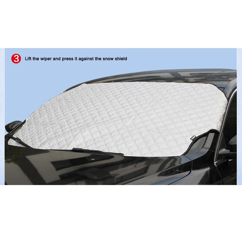 Sombrilla de parabrisas de coche parasol reflectante cubierta de coche Visor a prueba de polvo para exteriores MSU88