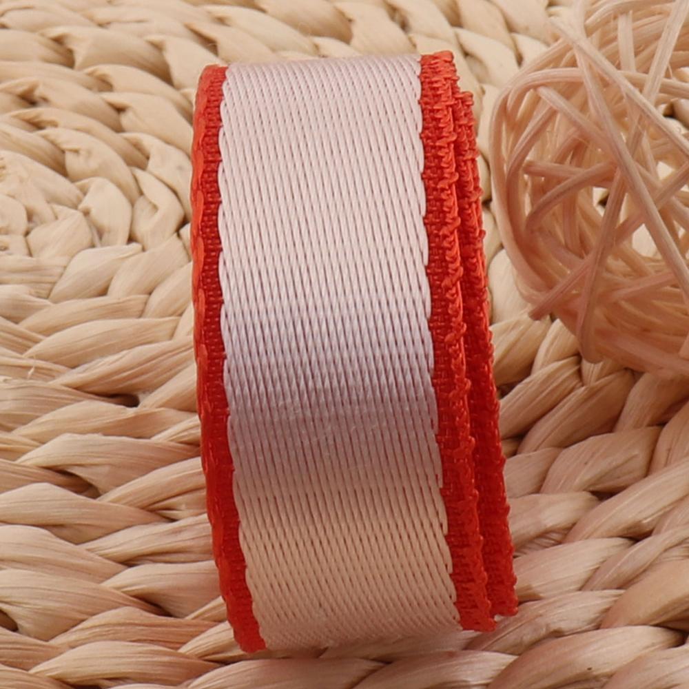 25MM Orange Webbing Smooth 1 inch webbing Ribbon Belts Bag Handle Bag Purse Straps nylon webbing key fob