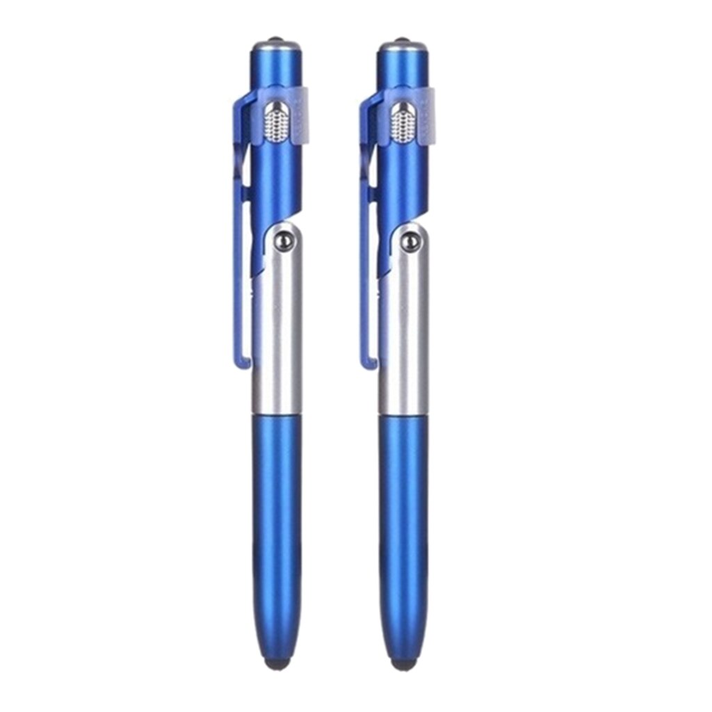 Mini stylet tactile pliable capacitif avec led pour tous les écrans tactiles: Bleu