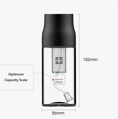 Bouteille d'huile d'olive en aérosol, pour cuisson barbecue, vinaigre, outils de cuisine en verre: Default Title