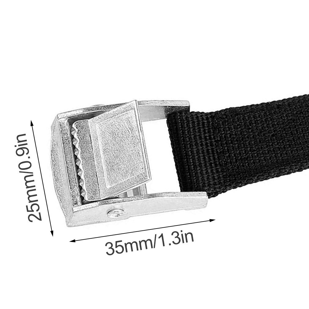 Cargo Straps With Fastening Buckle Polyester Fiber Fixing Kit For Motorcycle Car Bicycle Frame 10 Pieces