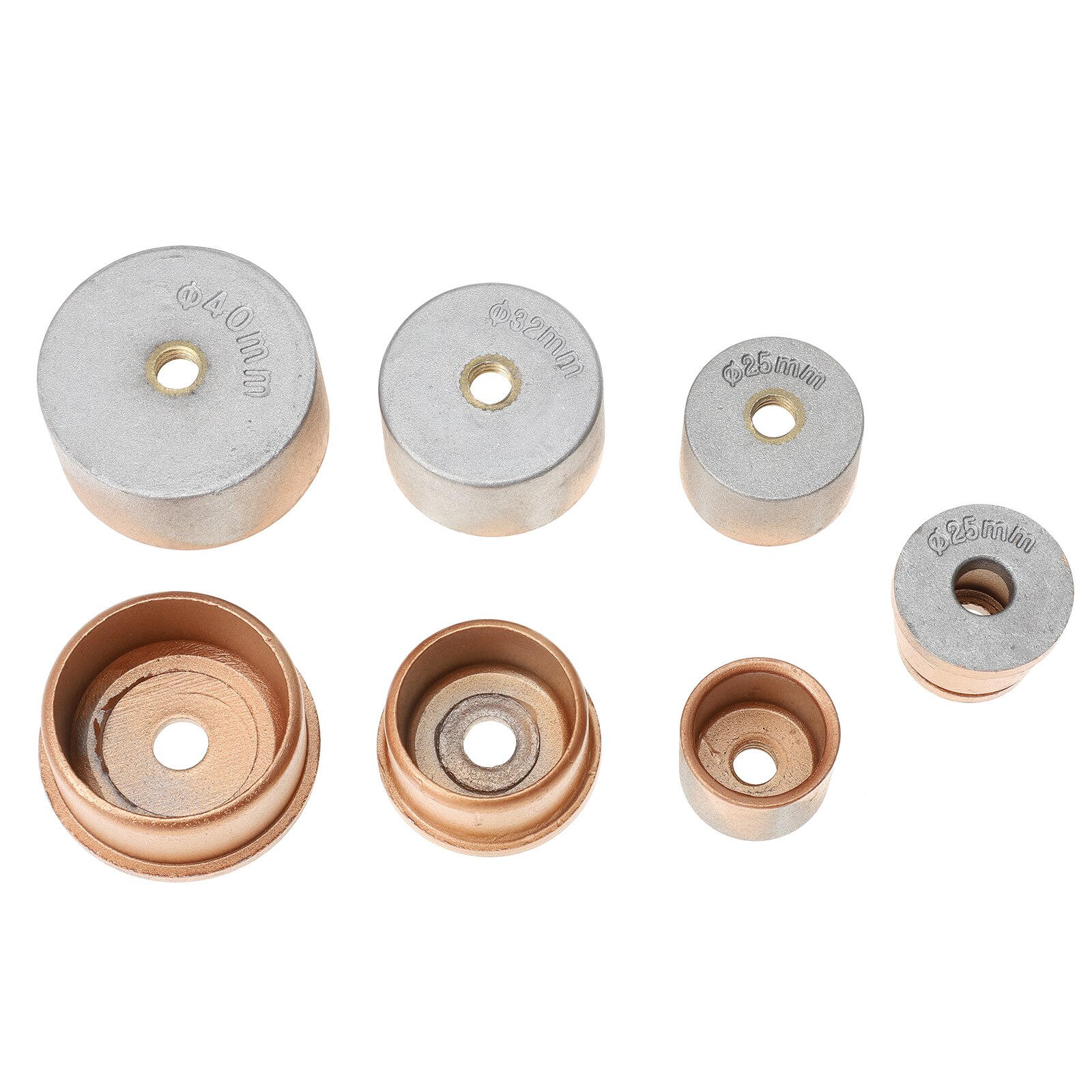 4 Pairs Non-stick Pipe Fuser PPR Melting Machine Die Heads Die Head Anti-blocking Melt Machine Die Head