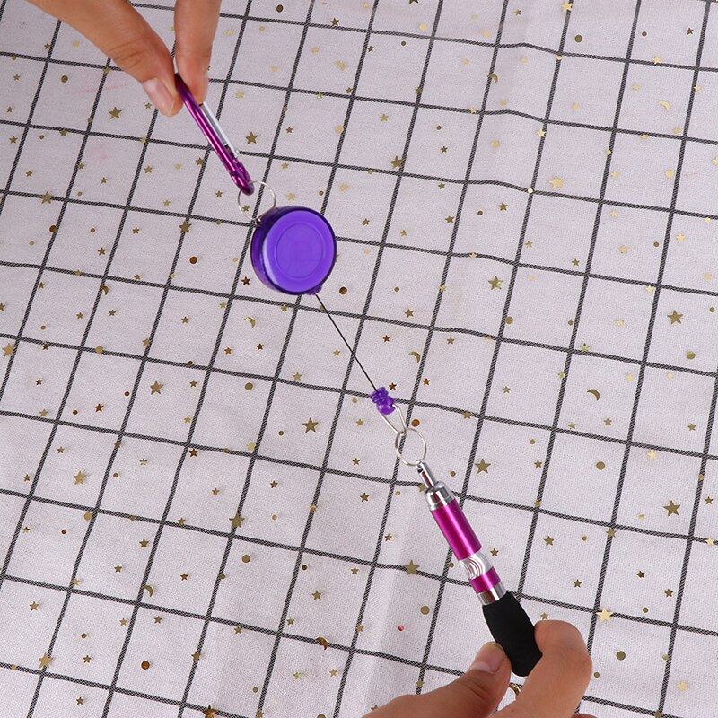Porte-stylo rétractable robuste pour l'extérieur, porte-crayon de charpentier, Anti-perte de corde, porte-clé, ceinture, outils de Clip
