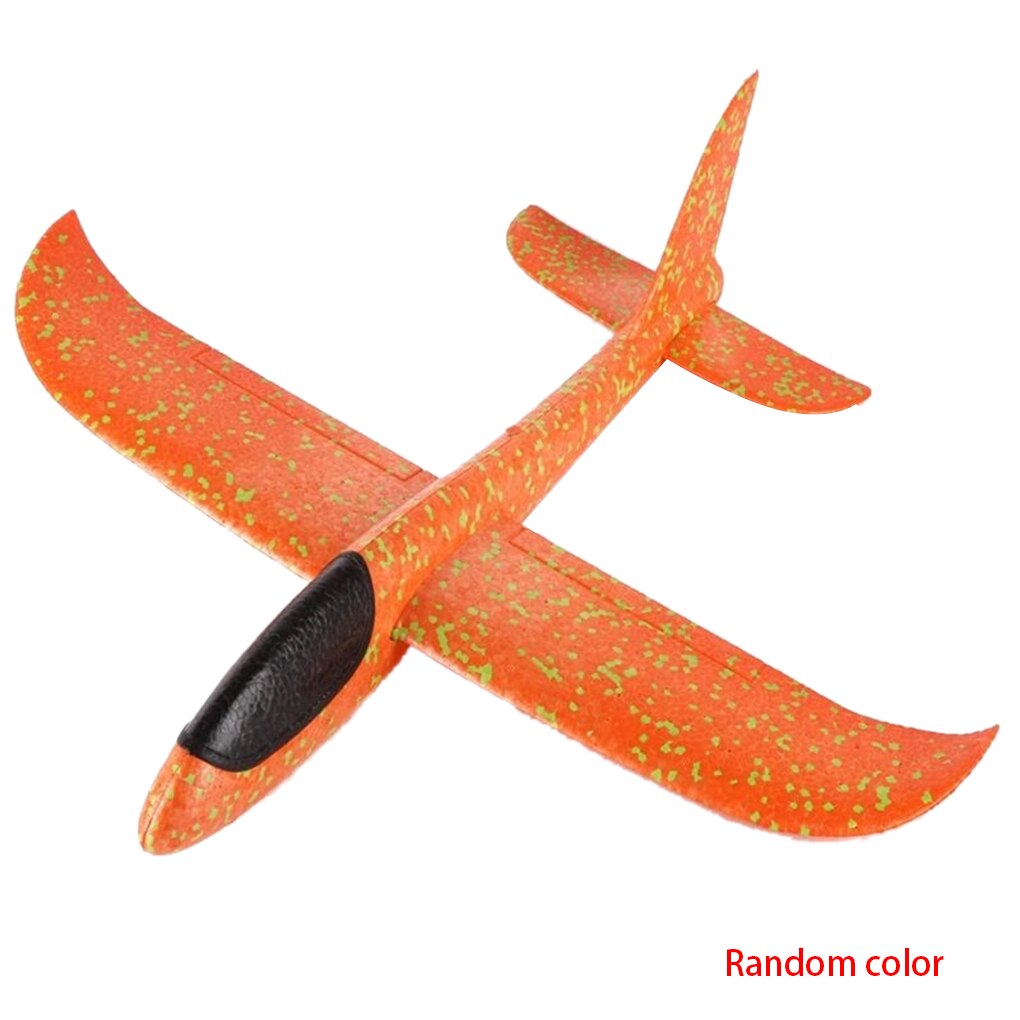 Planeur volant pour enfants, jouet en mousse, modèle d'avion en mousse, jouets d'extérieur, , 48CM/35CM, 1 pièce: 1 random color 48cm