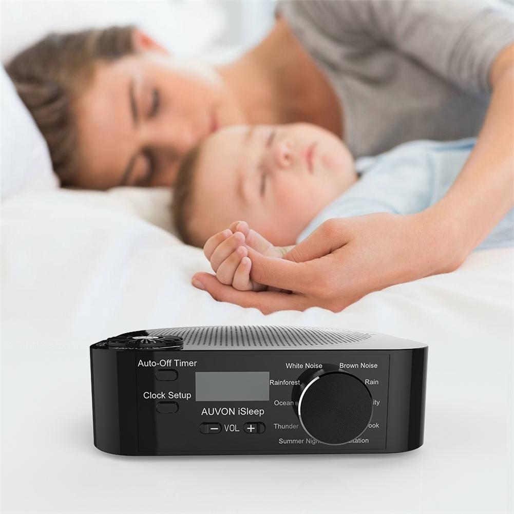 Baby's Timing Music Sleep Aid Device White Noise Machine Sound Machine Music Player with Soothing Sounds Timer