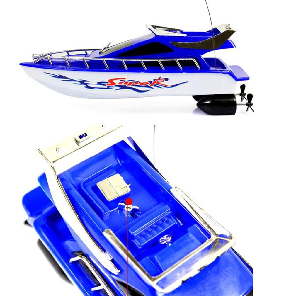 RC Speedboat Super Mini Electric Remote Control High Speed Boat 4CH 20M Distance Ship RC Boat Game Toys Kids Boys Birthday