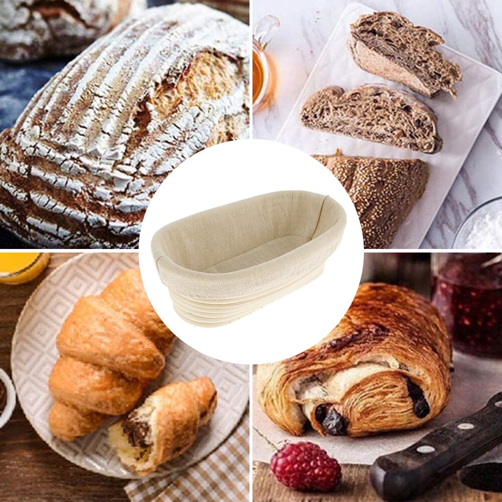 Rattan Banneton impregnowanie koszyk na chleb okrągły/owalny robić pieczenia ciasta patelnie fermentacja ciasto kwasoodporne impregnowanie kosze