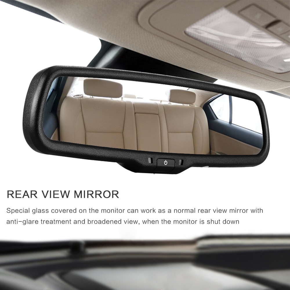 4.3- inch auto digitale monitor hd video auto parkeermonitor lcd-scherm auto digitale monitor parkeersysteem