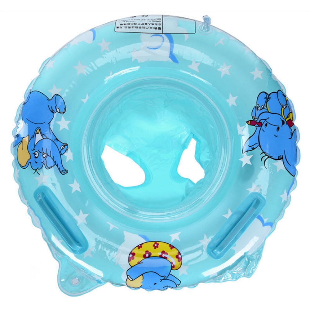 50*50 cm 1 Stuks babyzwemmen seat Zwembad Ringen Water Speelgoed Zwemmen Cirkel Dubbel Handvat Veiligheid
