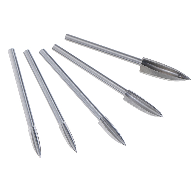 3mm -delige diamantboorset met slijpstift voor dremel-rotatiegereedschappen