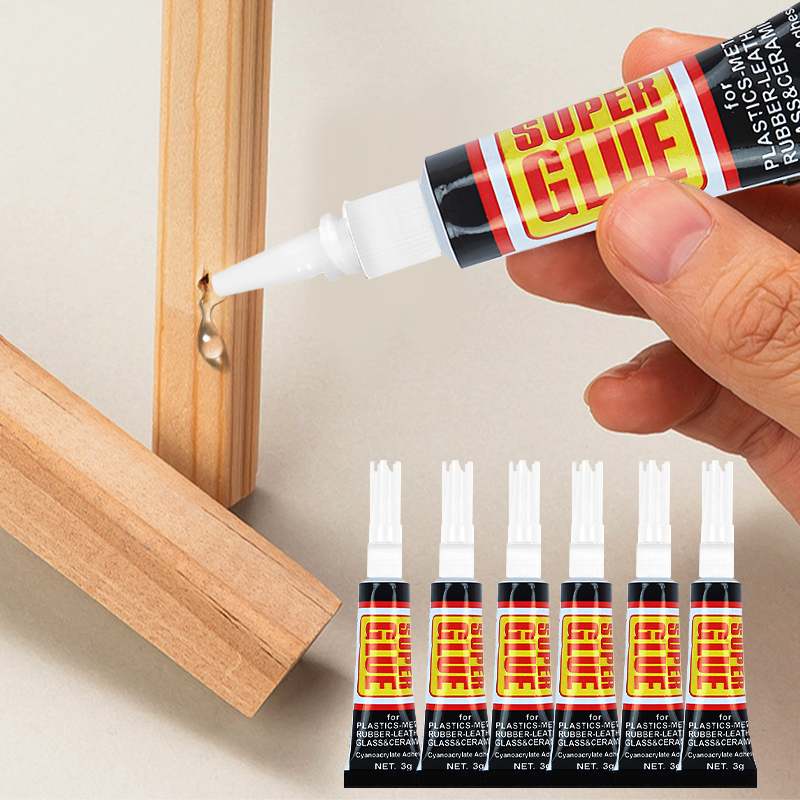 1/2/4/8/10pcs Quick Repair Glue Epoxy Resin Super Glue Quick-dry Adhesive Super Strong Wood Products Glass Plastic Repair Glue