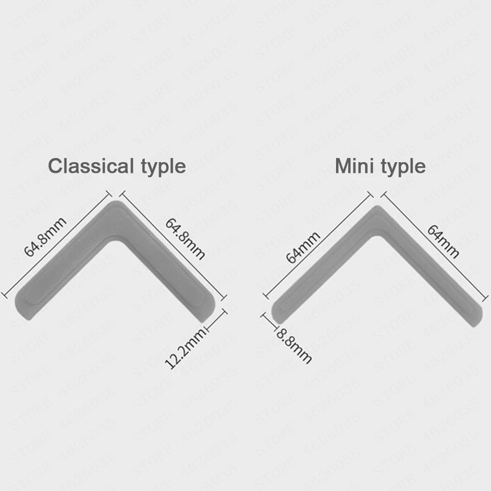 4 Pcs Baby Silicone Safety Window Anti-bump Head Guard Corner Edge Angle Protector Safety Aluminum Steel Child Anti-collision