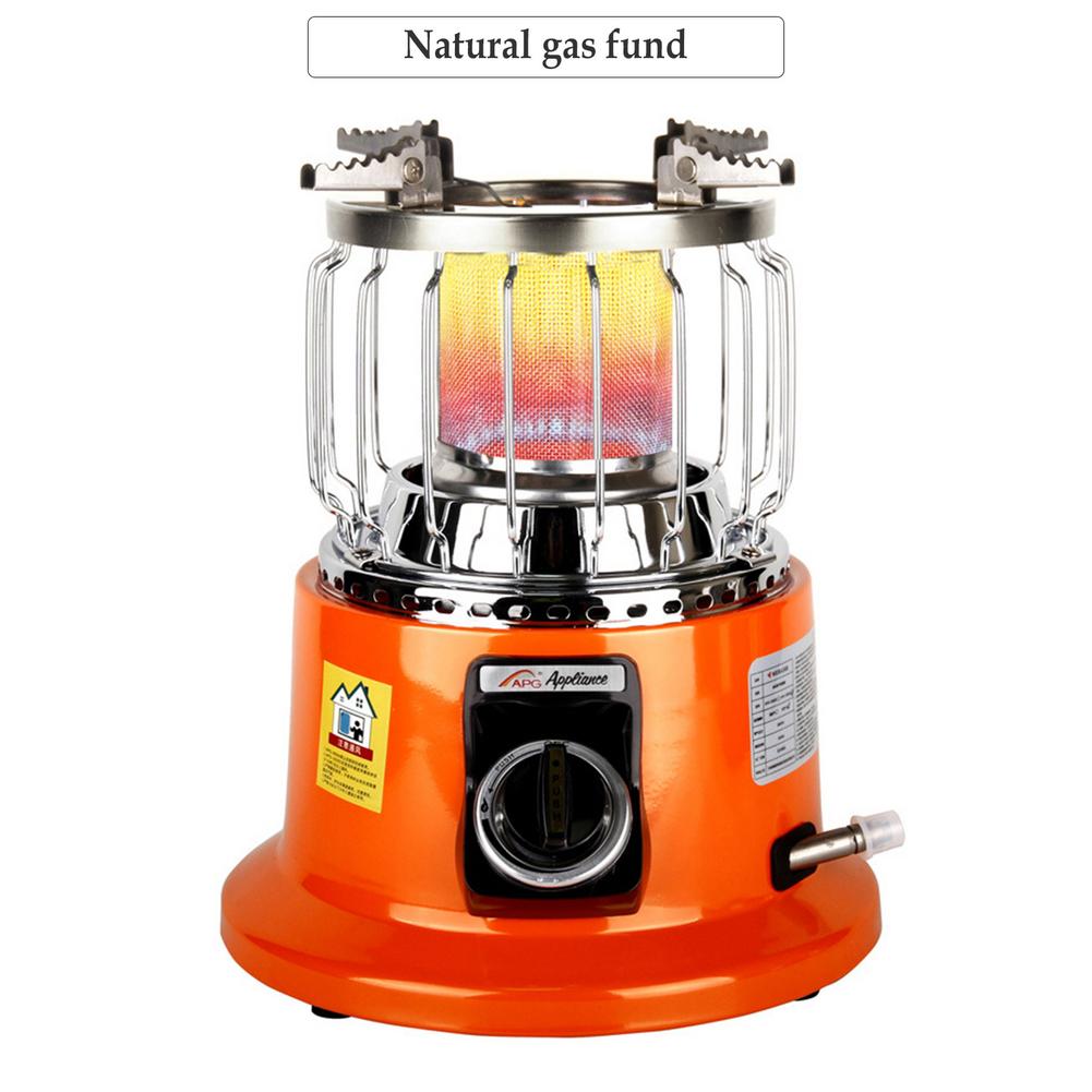 Réchauffeur de gaz Portable Réglable Poêle Pour Extérieur Maison Liquéfié Gaz Chauffage Réchauffeur de Gaz Naturel Extérieur Poêle À Rôtir