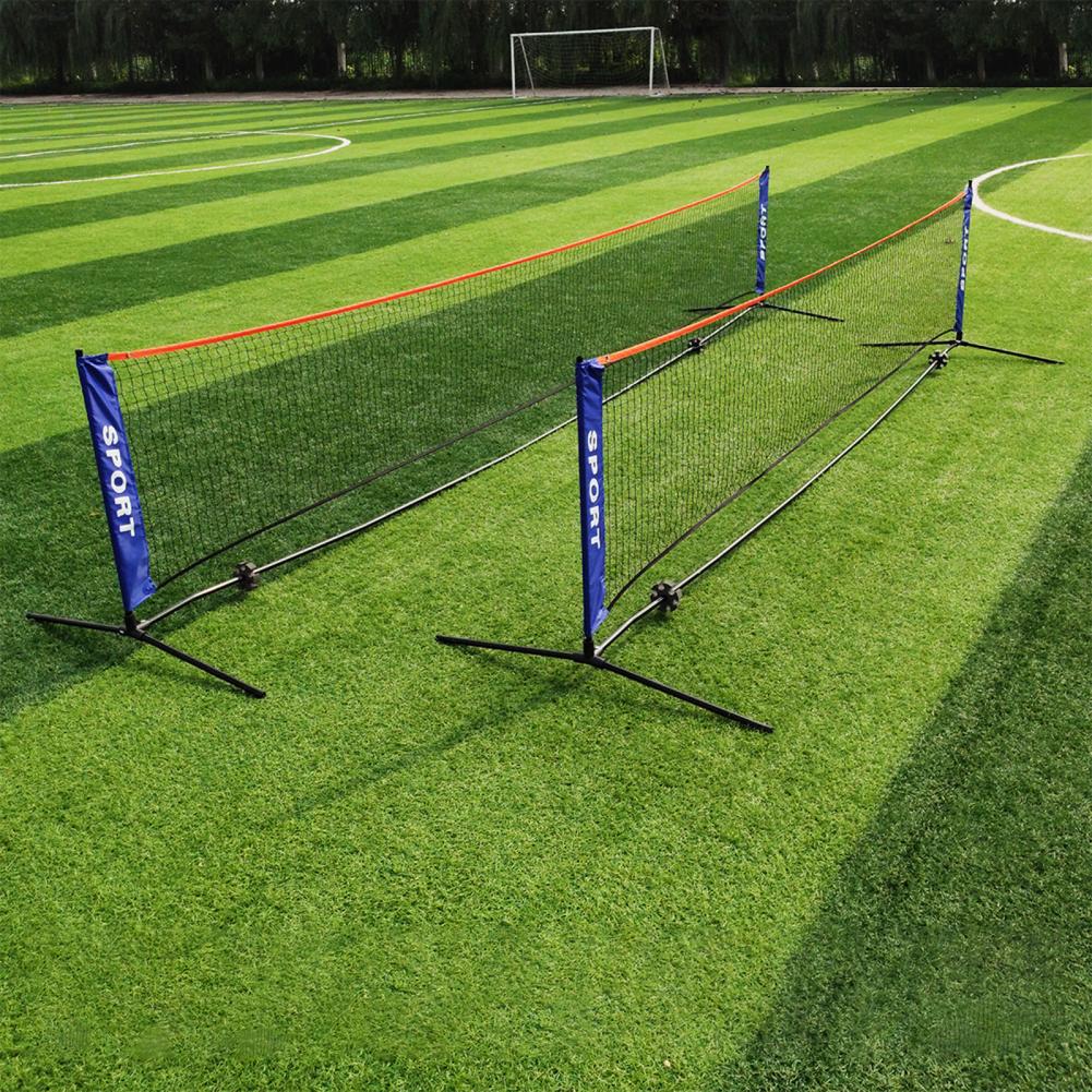 Useful Portable Badminton Net Outdoor Supplies Badminton Net Stable Windproof Fast Assembly Portable Badminton Net