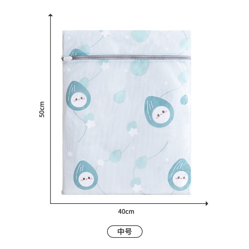 Washing Washing Bag Machine Washing Net Bag Washing Sweater Clothes Underwear Down Jacket Net Pocket Household Laundry: Green 40 x 50