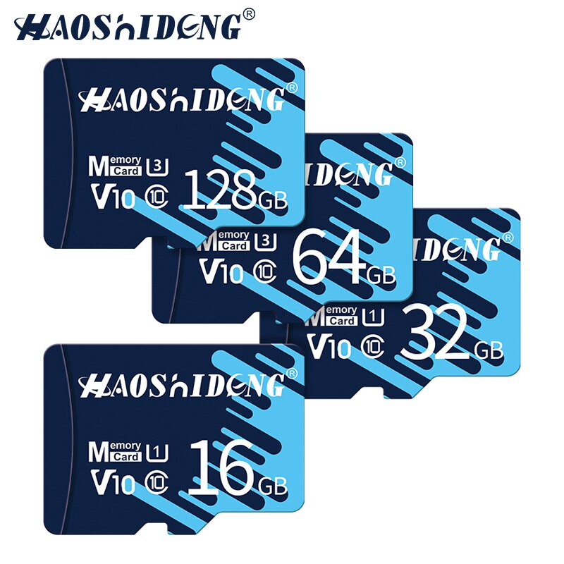 Hot sale 32 64 Cartão de Memória Micro SD de 128 GB 128 GB GB 64 32GB Cartão Micro SD SD/TF Cartão De Memória Flash microSD carte para o Telefone