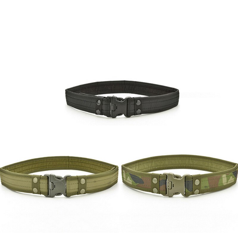 Cinturón deportivo ajustable de alta resistencia con hebilla de plástico, equipo para exteriores