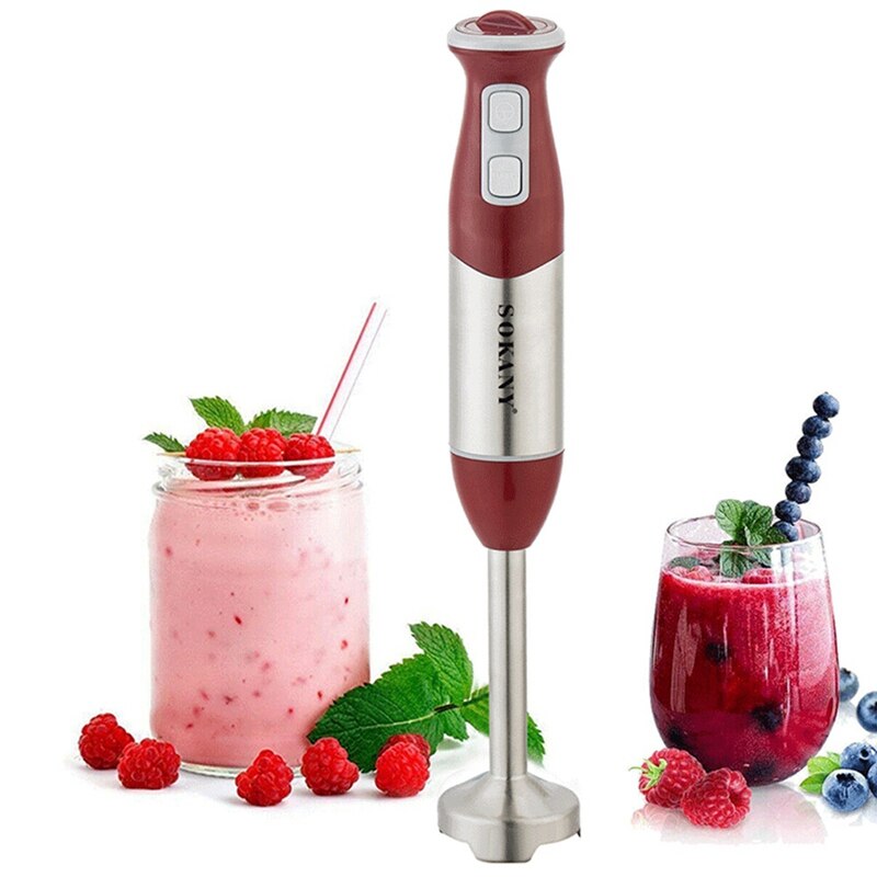 Sokany Hand-Blender Stick Hand Onderdompeling Blender 700 Watt 2 Touch-Speed Onderdompeling Multifunctionele Staafmixer eu Plug