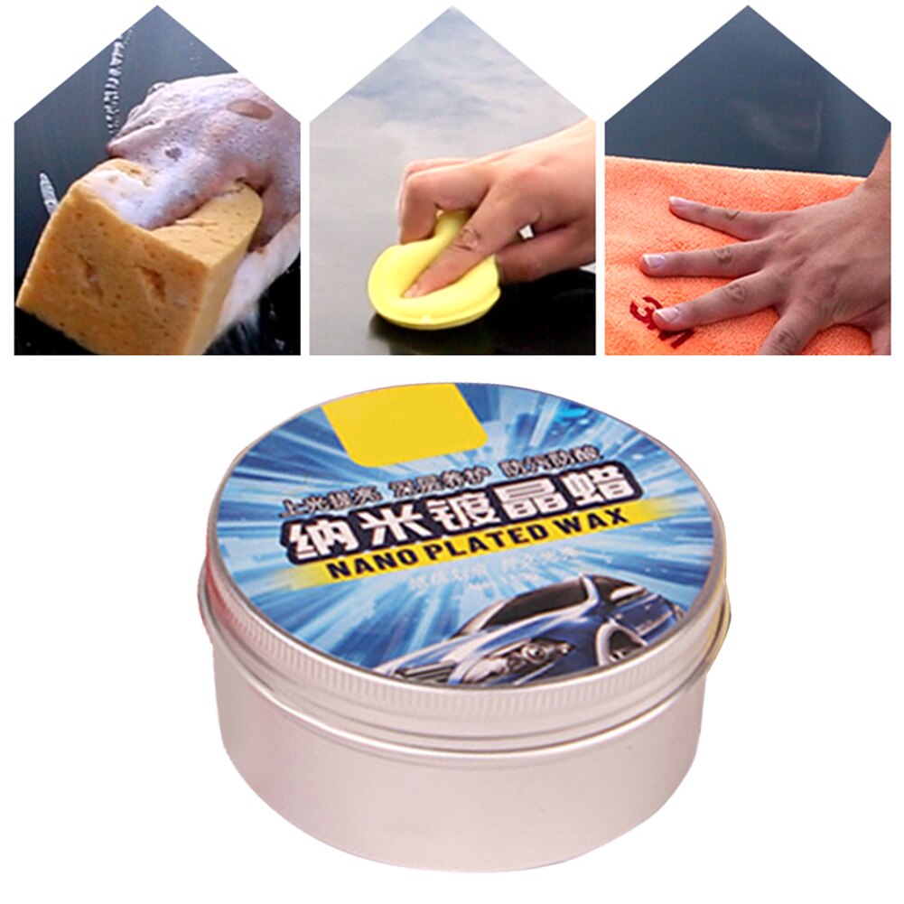 150G Car Wax Polishing Paste Wax Scratch Repair Agent Paint Car Crystal Hard Wax Paint Care Waterproof Car Accessories