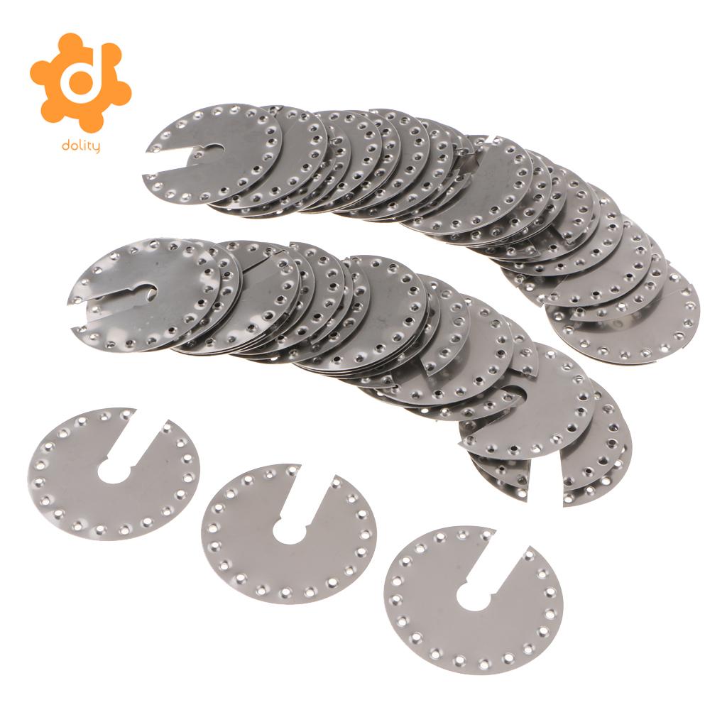 REAL 1.77x1.77'' 50PCS/PACK Grounding Washer/Gasket Solar PV Conductive Sheet