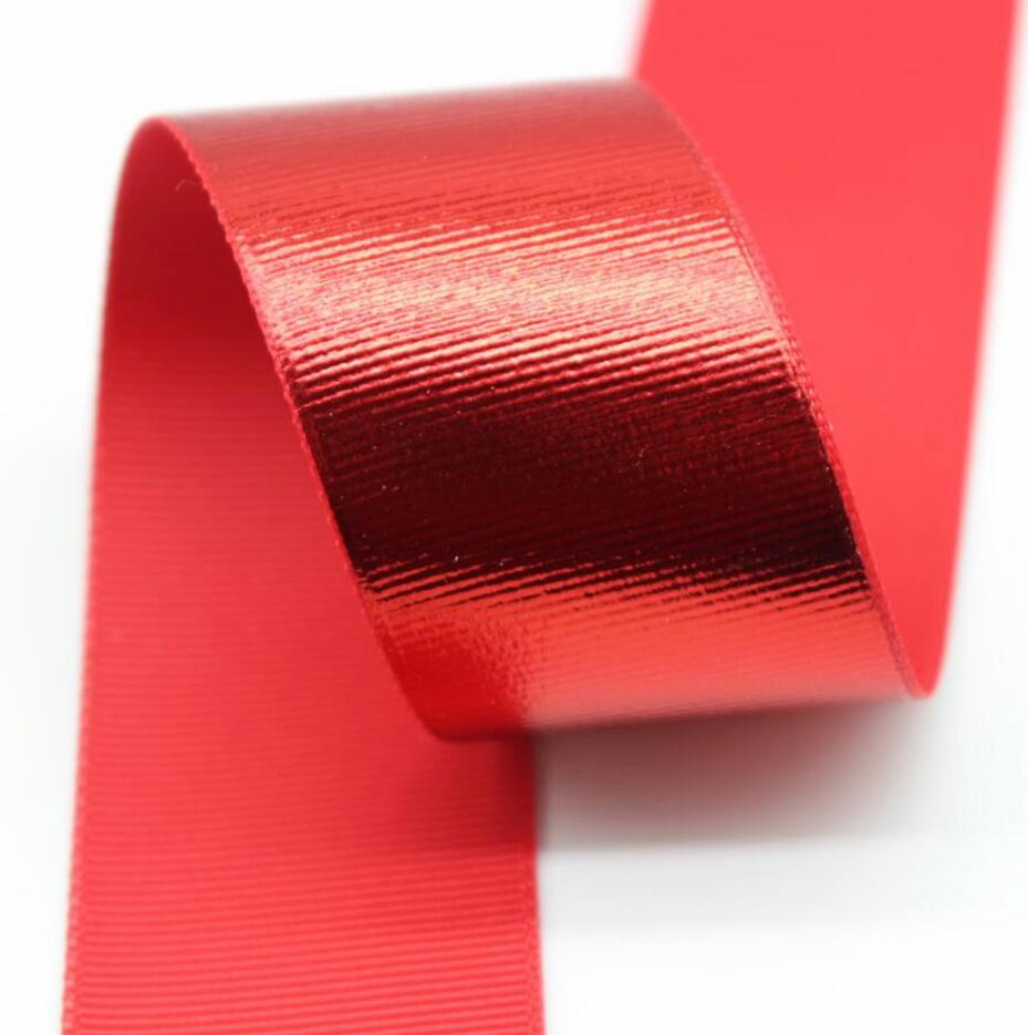 1-1/2 38mm zilveren lint 10 meter diy handgemaakte materiaal wikkel hoofdtooi grosgrain: 05
