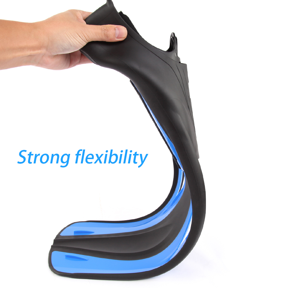 Whale Adult Flexible Comfort Swimming Fins Submersible Long Swimming Snorkeling Foot Profession Diving Flippers Water Sports