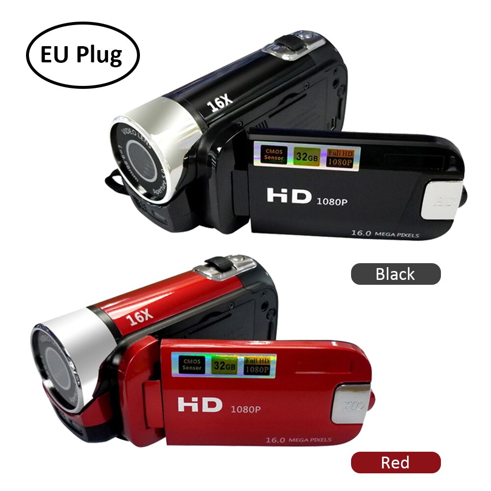 Digital Camera Video Recorder 16X F-ocus Zoom 2.7Inches TFT Screen Display Supported S D Card Batter-y Powered Operated