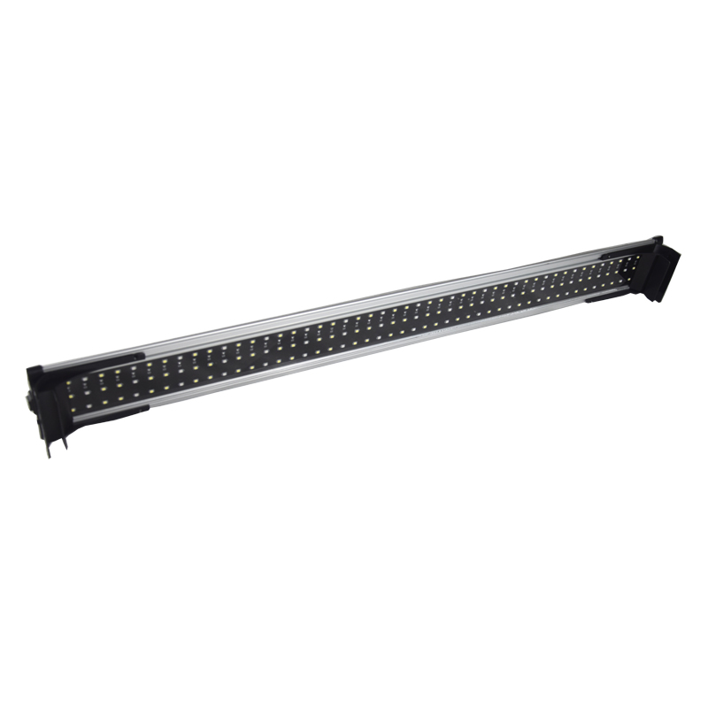 90 Cm Aquarium Led Licht Aquarium Licht Lamp Met Uitschuifbare Beugels 96 Wit En 48 Blauw Leds Fit Voor aquarium Decro
