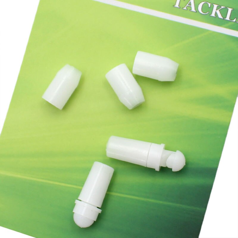 5pcs Carp Fishing Accessories Tackle Pole Elastic Connectors Pole Tip Bushes For Large Solids Hollow Elastic Marker Feeder Carp