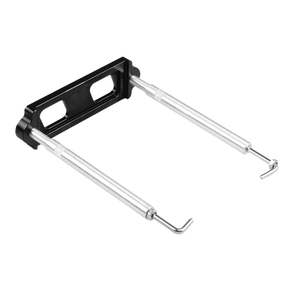 Auto Geändert Batterie Clip Halterung Aluminium Legierung Batterie Befestigung Halterung Batterie Clip Mit Tablett Haken