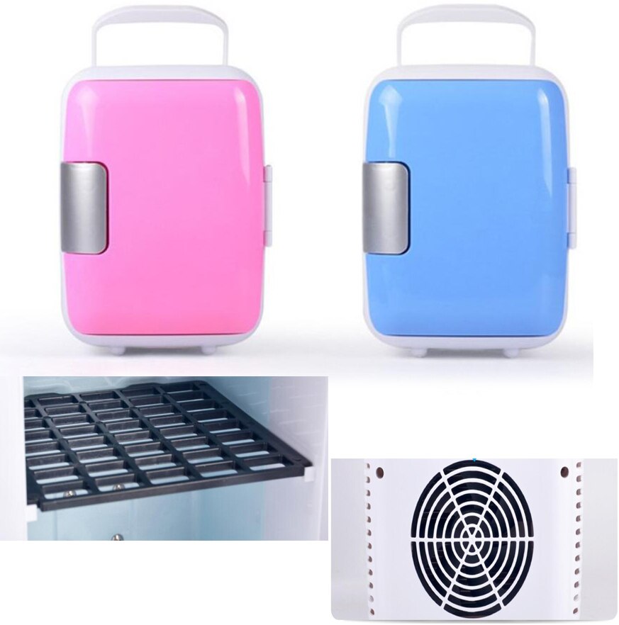 Upright 4L Capacity Portable Car Refrigerator Cooler Warmer Truck Thermoelectric Electric Fridge For Car Boat