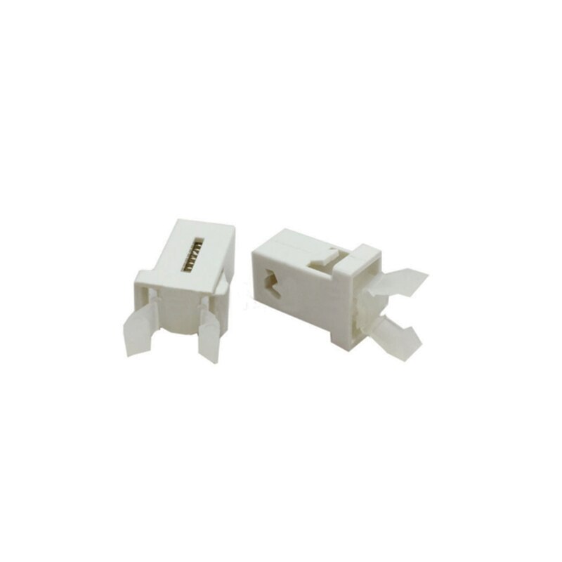 20PCS/Lot PR-001 Small Door Lock Switch Lock For MS Air Conditioner Set Top Box TV EVD DVD Door Cover Blcack White: white