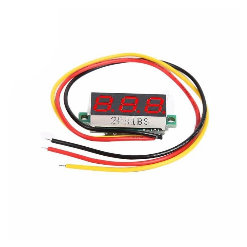 ANENG DT9205A Digital Multimeter AC / DC Transistor Tester NCV Test Meter Analog Auto Range Multimetro: DC0-100V red