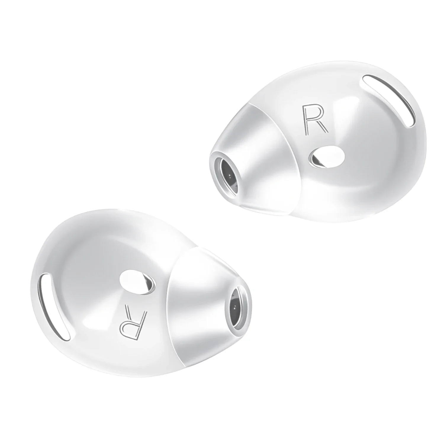 Almohadillas antipérdida para auriculares, funda de silicona para Apple AirPods 4th, almohadillas antideslizantes para AirPods4, funda protectora para tapones para los oídos: 3XS / Caqui