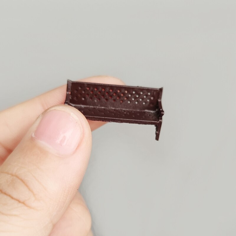 2 pezzi 1/87 ho modello parco panca/mini panca modello parchi in miniatura artigianato per la casa giardini ornamento/treno/ferrovia/ferrovia disposizione: HO Scale