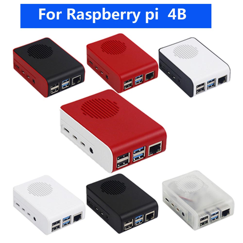 Raspberry Pi 4B ABS case 7 color shells for Raspberry pi 4B