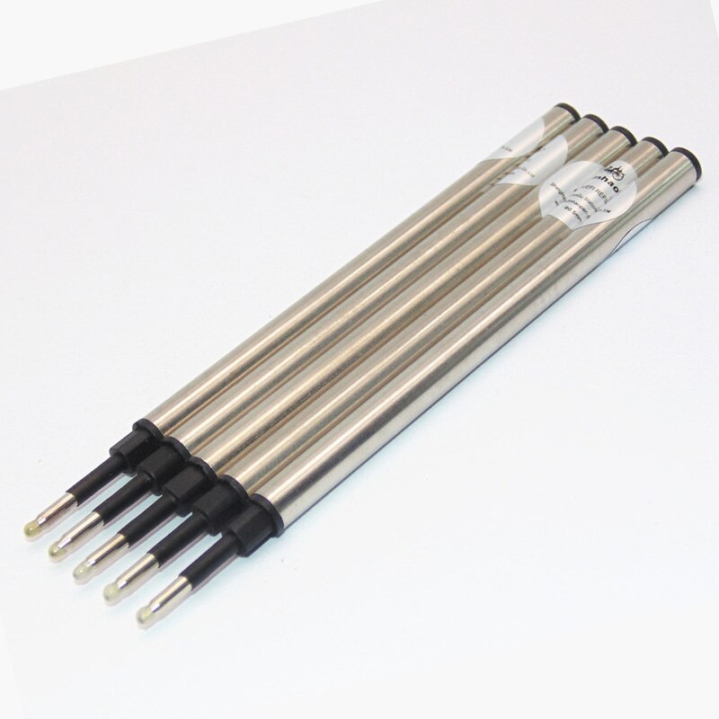5pcs Black Ballpoint Pen Refill + 5pcs Blue Ball Point Pen Refills 0.7mm