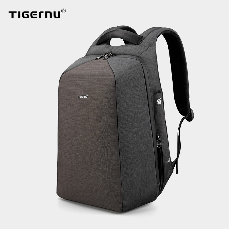 Tigernu-Mochila multifunción antirrobo para ordenador portátil, morral para ordenador portátil de 15,6 pulgadas con puerto USB, para viaje diario, informal