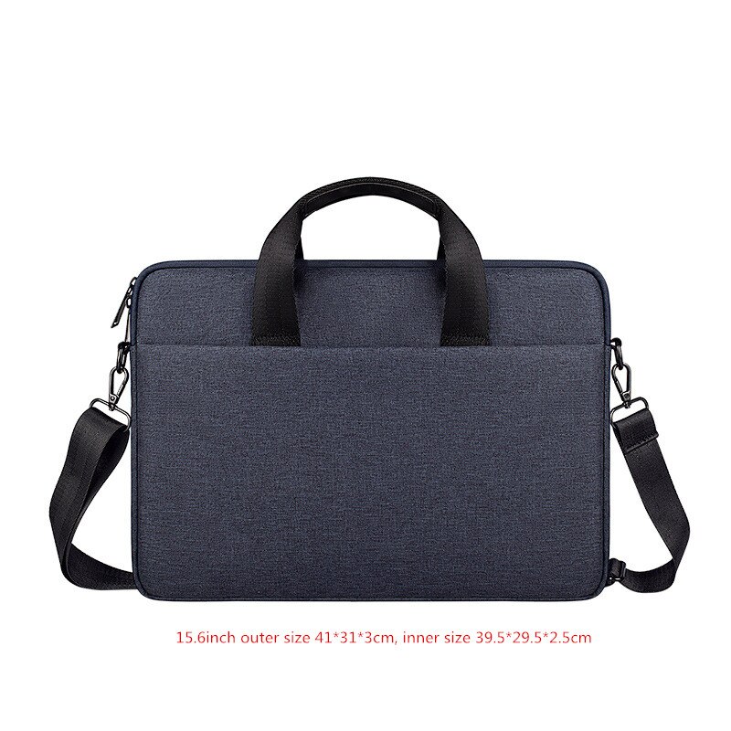 Sacchetto Del Computer Portatile Valigetta sismica Ufficio Alleggerire Up delle Donne degli uomini Alla Moda di Spalla Crossbody borsa Da Viaggio Calcolatore Del Telefono Delle Cellule Del Sacchetto Fornitori di Beni: Navy XL